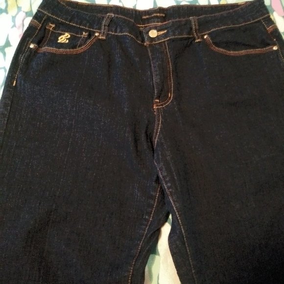 Ladies Dark Denim Jeans by RocaWear - Picture 7 of 8